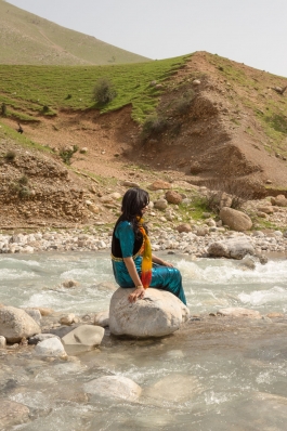  Aus Kobane geflüchtete Familien leben am Fuße der Kandil-Berge in Zelten, um ein Fest zu feiern, anschließend weiterzuziehen oder in ihr Heimatdorf zurück zu kehren.
